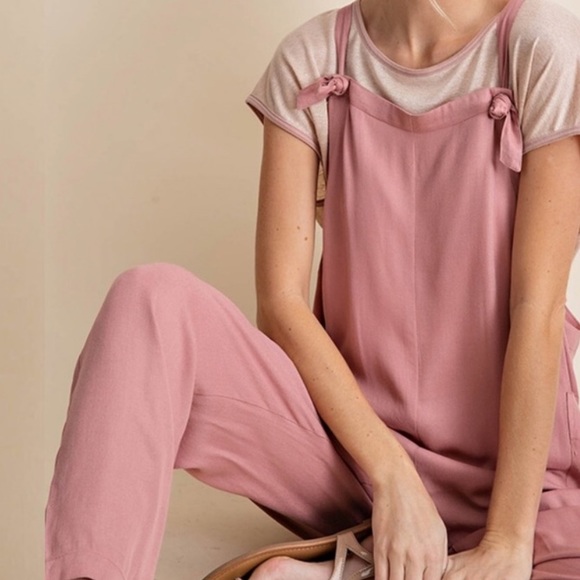 New Comfy Overalls❌LAST 1 SIZE L❌ - Picture 2 of 6